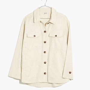 Madewell Donegal Flannel Shirt-Jacket (Shacket)